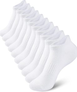 Somaibo 10 Pairs Kids Socks for Boys Girls Low Cut Athletic Ankle Socks | Soft Cotton Half Cushioned No Show Kids Short Socks for Sport School ﻿